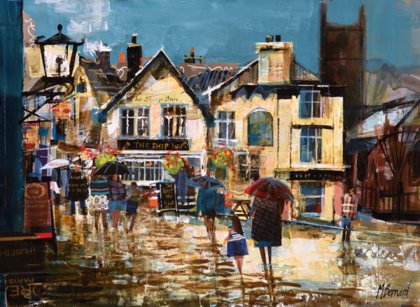 - Mixed Media on Board, Painting by Mike Bernard, measuring 30 x 41 cm (H x W) framed at 50 x 61 cm £1150